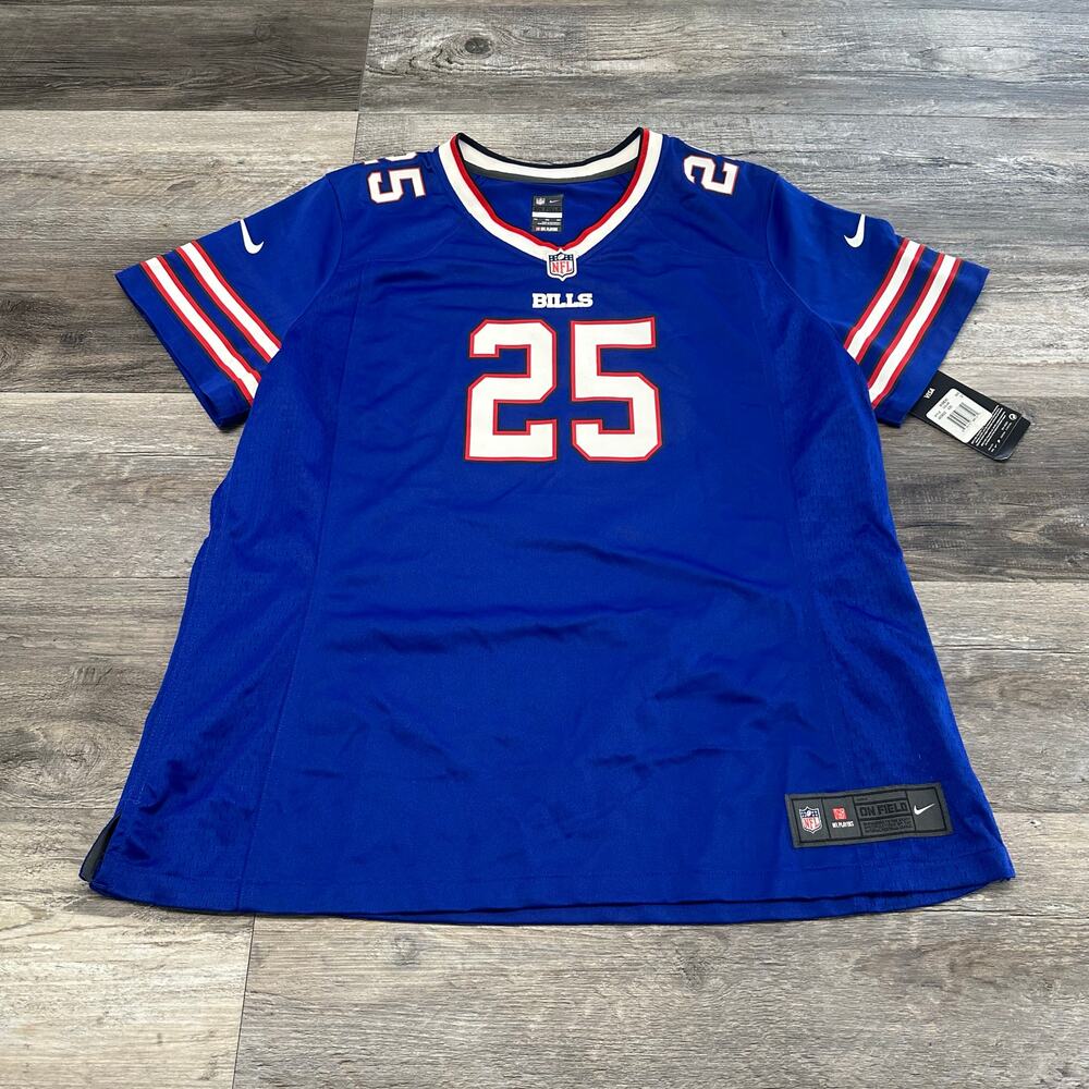 NWT Nike Buffalo Bills LeSean Mccoy #25 Womens XXL NFL On Field‎ Football Jersey